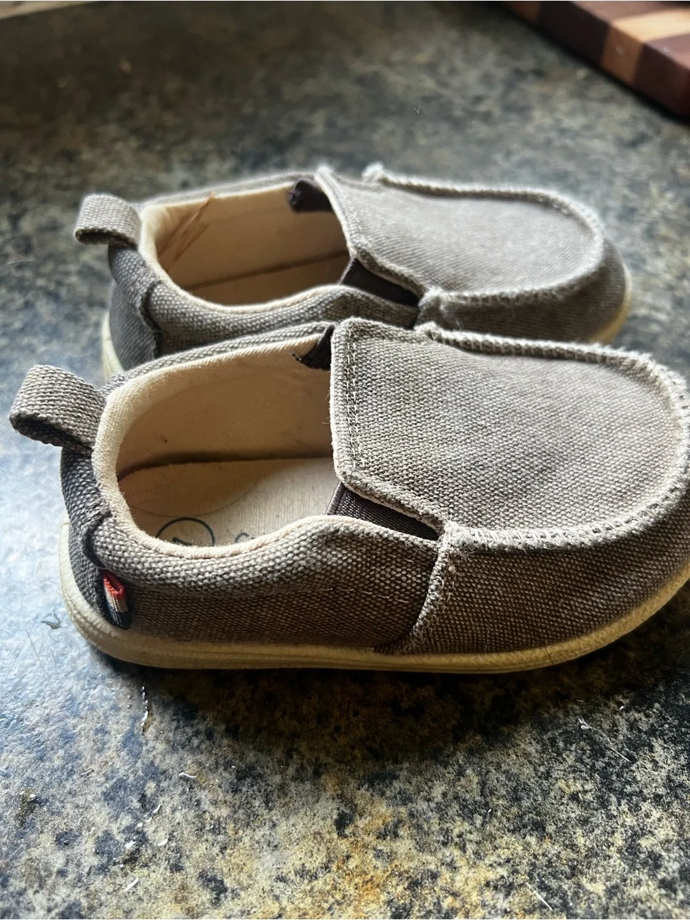 Cat & Jack Gray Slip-On Moccasins for Kids